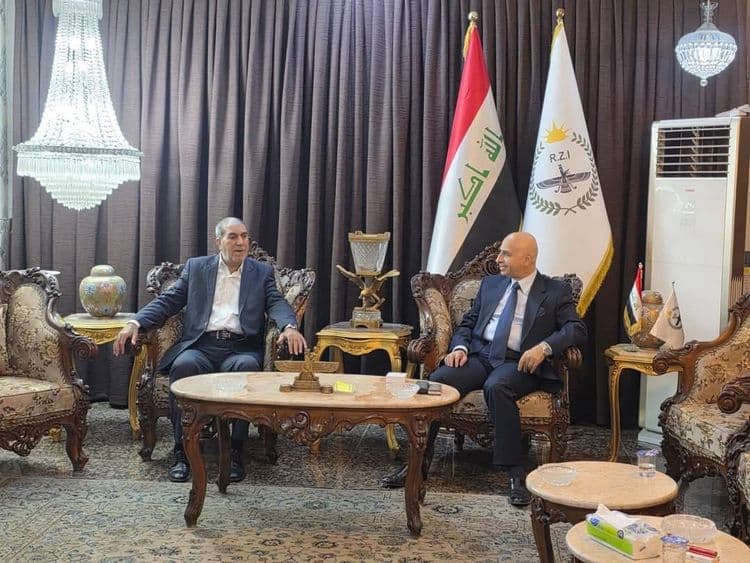 The head of the Zoroastrian representation in Baghdad, received the General Sheikh and advisor to the Prime Minister for tribal affairs, Adnan Hamid Shafi, the general sheikh of the Qara Lous tribe and the Kurds of the center, south and Feyli Kurds.