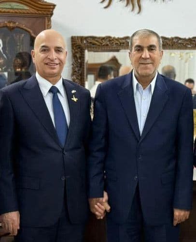 Dr. Haidar Asfour Guests at the Residence of His Excellency Advisor Sheikh Adnan Hamid Shafi: A Meeting of Wisdom and Humanity