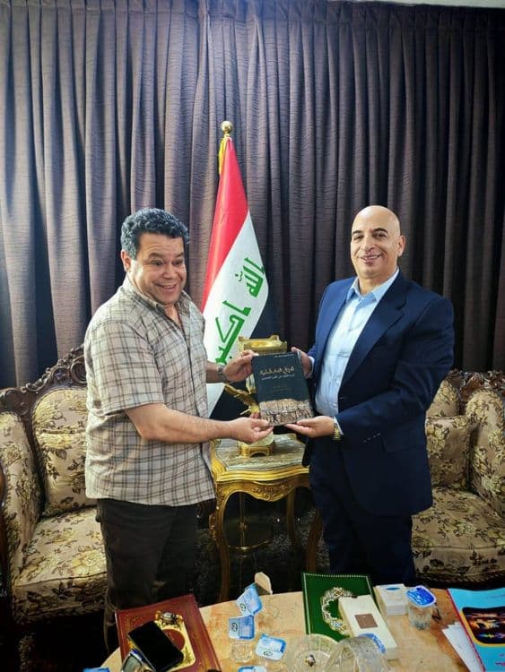 The Zoroastrian Representative Office in Baghdad seeks cultural and knowledge cooperation with a delegation from the Ministry of Youth and Sports and the "Idrak" team