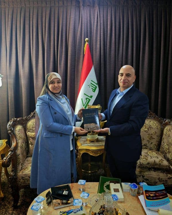 The Zoroastrian Representative Office in Baghdad seeks cultural and knowledge cooperation with a delegation from the Ministry of Youth and Sports and the "Idrak" team