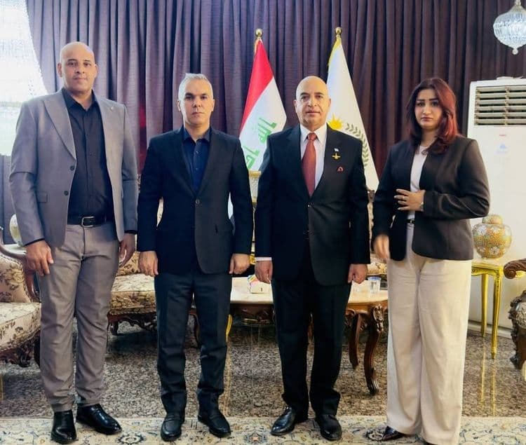 Dr. Alaa Al-Mandlawi visits the Zoroastrian religion representation main office in Baghdad and affirms support for protecting diversity