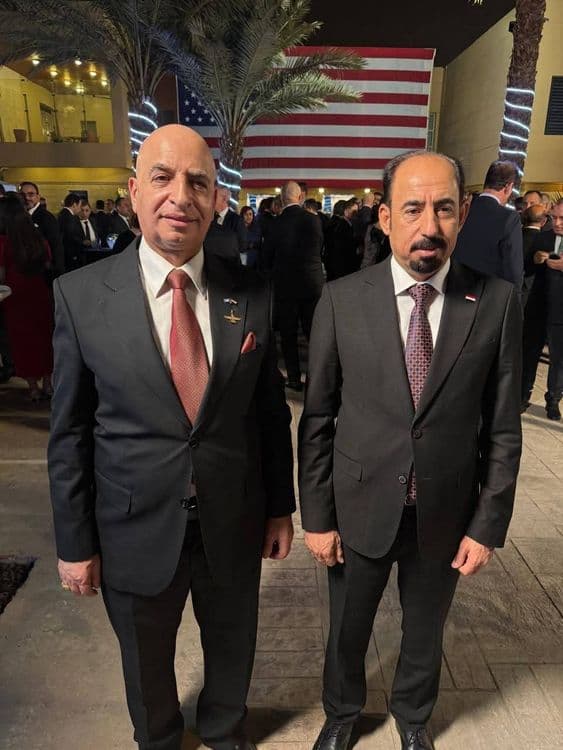 دکتۆر حیدر عەصفور لە کۆبونەی پێشکەشکردنی سەردانی دیپلۆماسی بەرز لە بەغدا بەشداربوو هەینی ٢٢ ، تشرینی یەکەم ٢٠٢٦