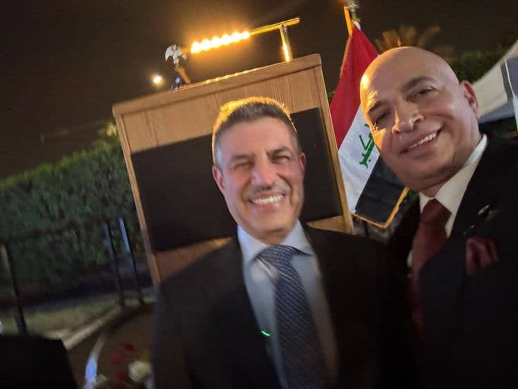 دکتۆر حیدر عەصفور لە کۆبونەی پێشکەشکردنی سەردانی دیپلۆماسی بەرز لە بەغدا بەشداربوو هەینی ٢٢ ، تشرینی یەکەم ٢٠٢٦
