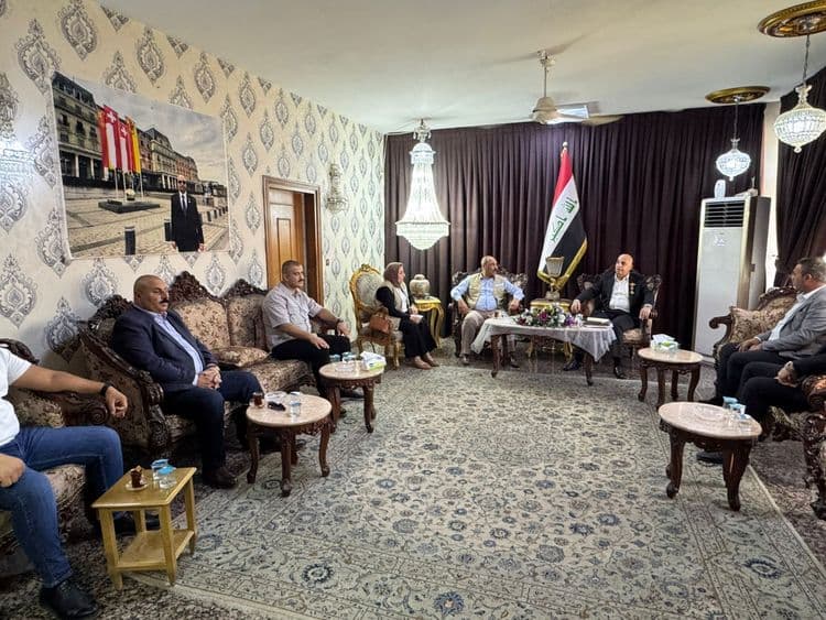 The Human Rights Commission visits the Zoroastrian representation in Baghdad
