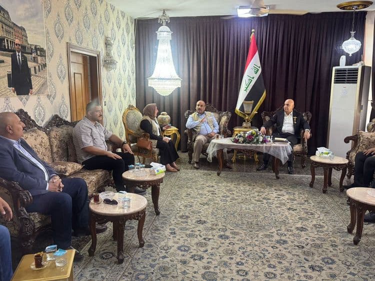 The Human Rights Commission visits the Zoroastrian representation in Baghdad