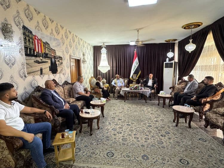 The Human Rights Commission visits the Zoroastrian representation in Baghdad