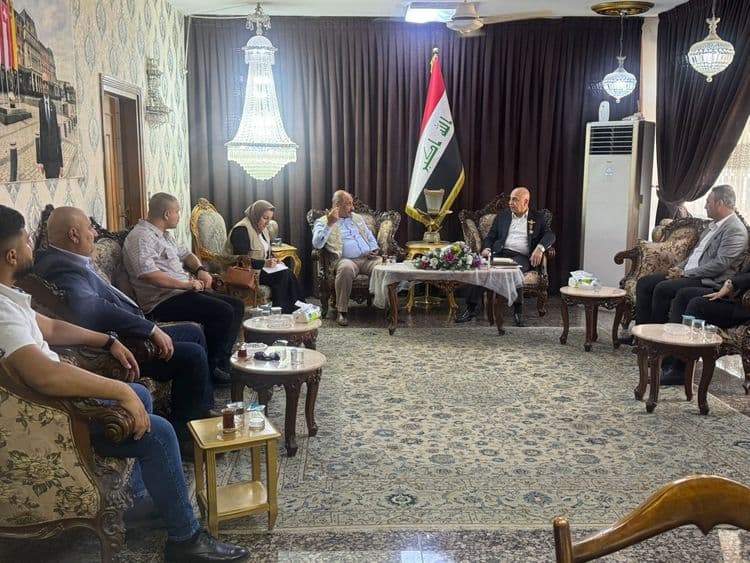 The Human Rights Commission visits the Zoroastrian representation in Baghdad