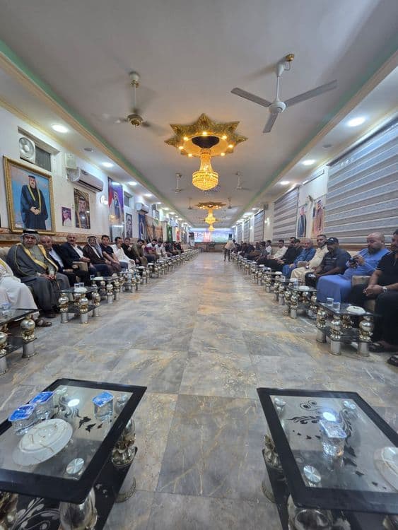 الدكتور حيدر عصفور يزور مضيف قبيلة البوعامر في بغداد