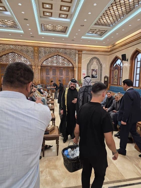 Dr. Haider Asfour Offers Condolences on the Passing of Salman Hanoun Zayer Al-Ruwaishdawi