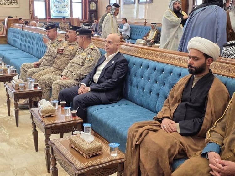 Dr. Haider Asfour Offers Condolences on the Passing of Salman Hanoun Zayer Al-Ruwaishdawi