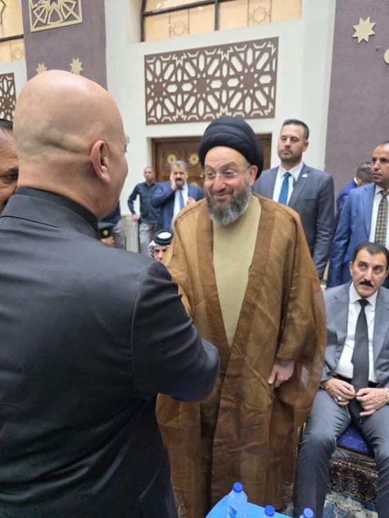 سەرۆکی نوێنەرایەتی زۆرتەستی لە بەغداد هاودەردی بە سەرۆکی دەزگای ئاسایشی نیشتمانی بۆ مەرگی دایکی دەربڕێت