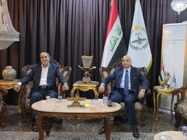 The head of the Zoroastrian representation in Baghdad, received the General Sheikh and advisor to the Prime Minister for tribal affairs, Adnan Hamid Shafi, the general sheikh of the Qara Lous tribe and the Kurds of the center, south and Feyli Kurds.