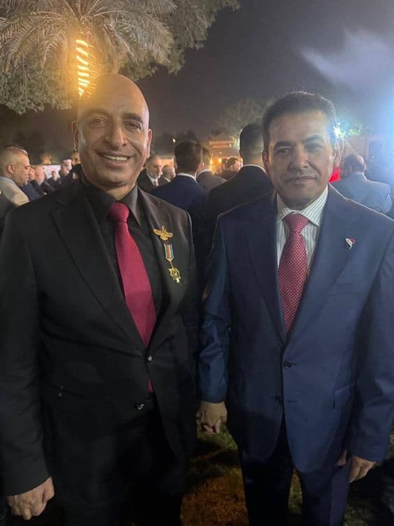 دکتۆر هەیدەر ئەسفور بەشداری لە ئاهەنگی فەرمی ساڵڕۆژی لەدایکبوونی پادشای بەریتانیای گەورە دەکات