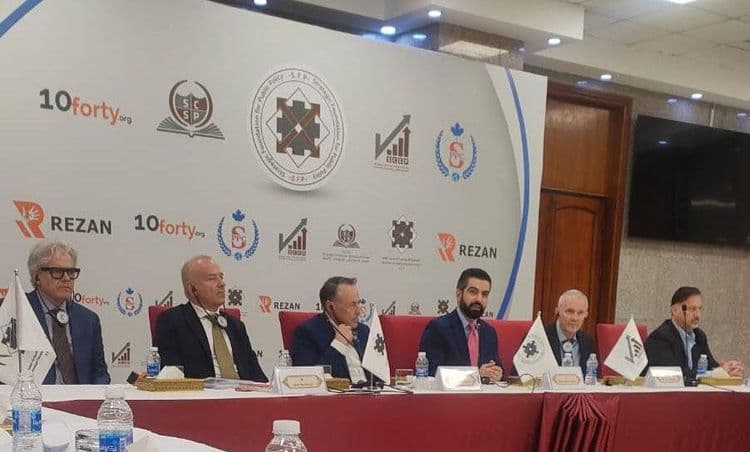 رئيس ممثلية الديانة الزردشتية الدكتور حيدر عصفور يشارك في طاولة حوارية دولية لبحث الاستقرار والأمن الإنساني في بغداد
