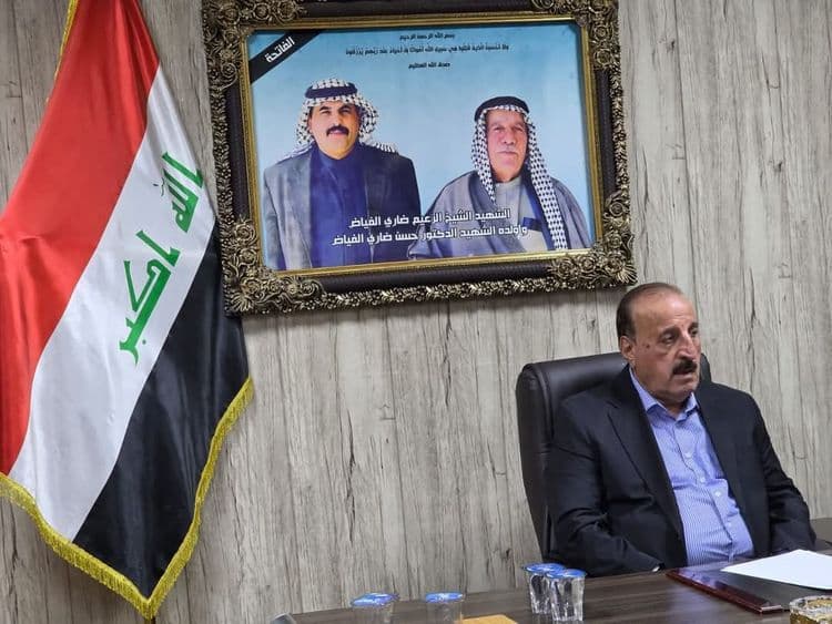"Deputy Ali Dhari Al-Fayyad Receives Dr. Haider Asfour to Discuss Legal Issues and Diversity in Iraq"